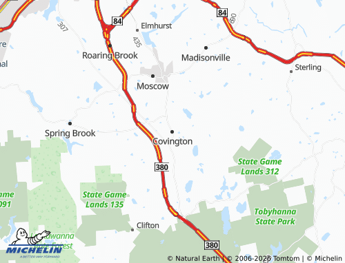 Mappa MICHELIN Covington - ViaMichelin