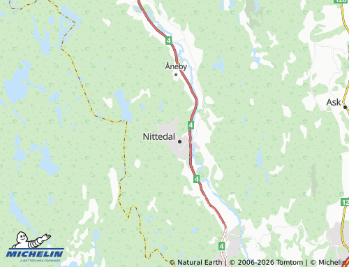 Mapa MICHELIN Rotnes - ViaMichelin
