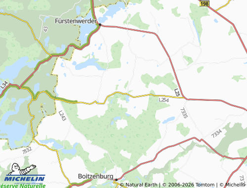 MICHELIN Arendsee map - ViaMichelin