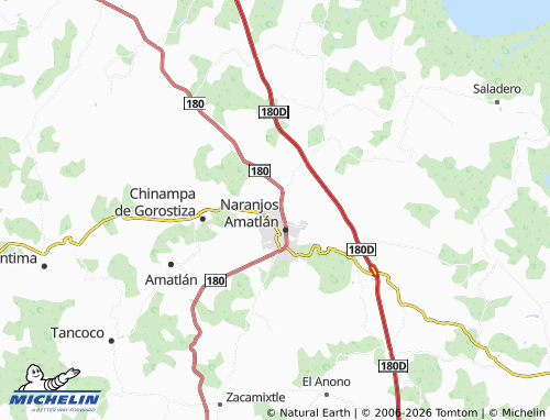Mapa MICHELIN Otilio Montaño - ViaMichelin