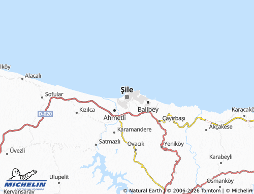 Mappa MICHELIN Şile - ViaMichelin
