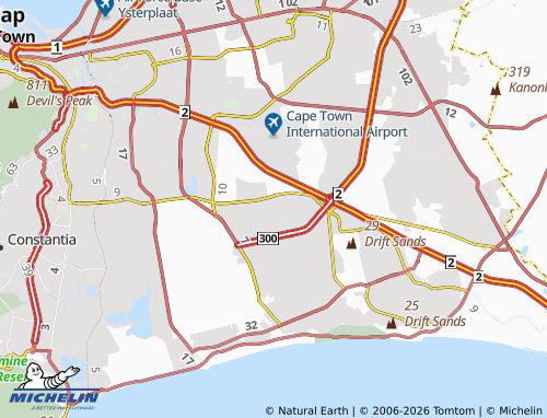 Mapa MICHELIN Philippi Park - ViaMichelin