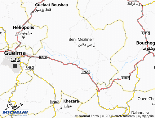 MICHELIN Jab Allah Khamaysi map - ViaMichelin