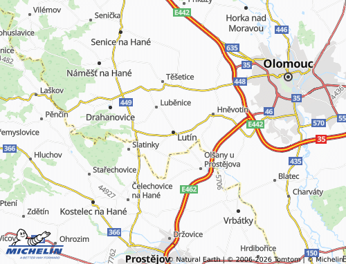 Mappa MICHELIN Lutín - ViaMichelin