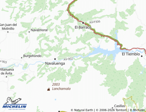 MICHELIN-Landkarte El Rincón - ViaMichelin