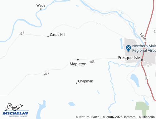 Mappa MICHELIN Mapleton - ViaMichelin