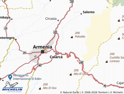 Mappa MICHELIN Pradera Alta - ViaMichelin