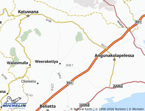 Mapa MICHELIN Dimbulgoda - ViaMichelin