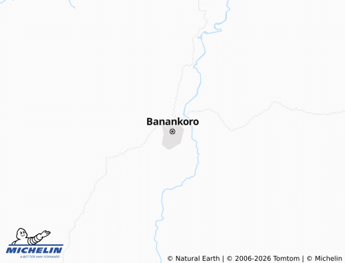 Mappa MICHELIN Banankoro - ViaMichelin