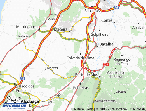 Mapa MICHELIN Quinta de São Paio - ViaMichelin