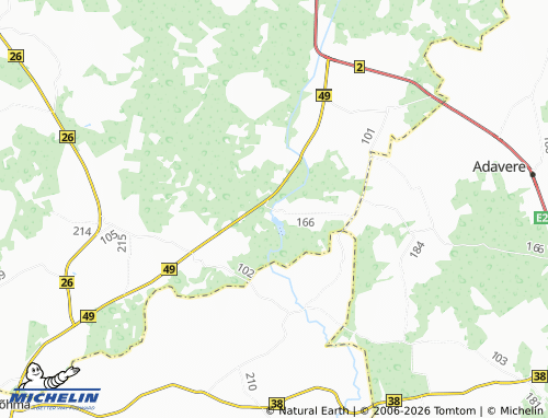 Mappa MICHELIN Eistvere - ViaMichelin