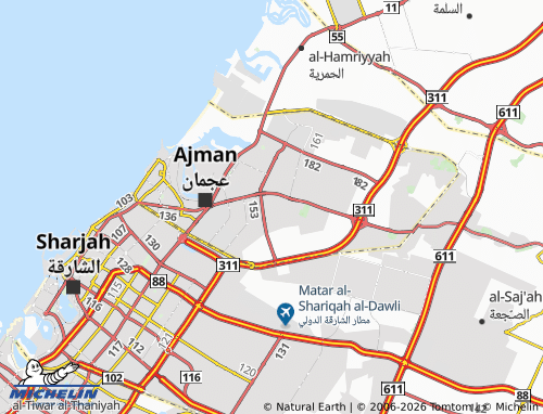 MICHELIN Rawdha 2 map - ViaMichelin