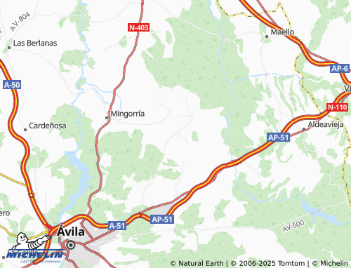 MICHELIN Venta de San Vicente map - ViaMichelin