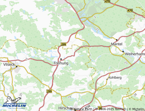 MICHELIN-Landkarte Thansüß - ViaMichelin