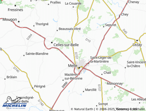 MICHELIN Le Bouchet du Nac map - ViaMichelin