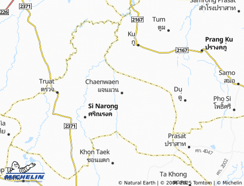 MICHELIN Chaenwaen map - ViaMichelin