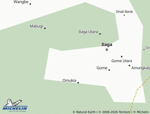 MICHELIN Manggume map - ViaMichelin