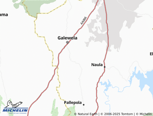 MICHELIN Galgodayaya map - ViaMichelin