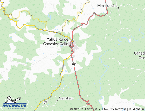 MICHELIN-Landkarte Cerca Blanca - ViaMichelin