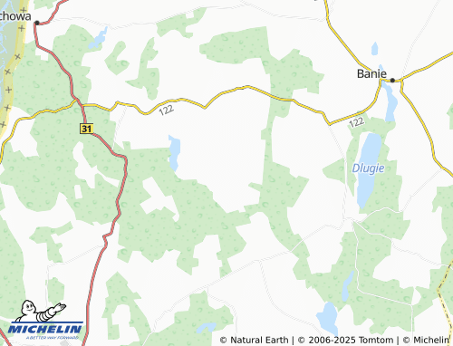 MICHELIN Żelechowo map - ViaMichelin