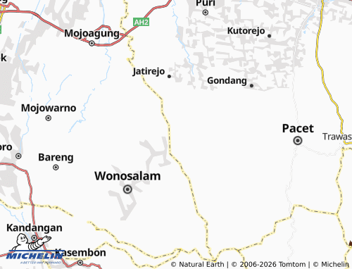 MICHELIN Tawangrejo map - ViaMichelin