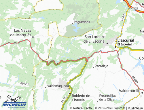 Kaart MICHELIN La Hoya - ViaMichelin