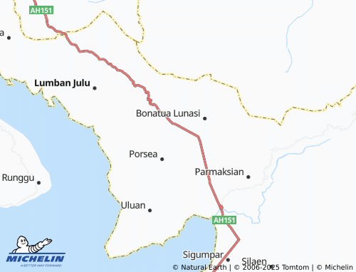 MICHELIN Partoruan Lumban Lobu map - ViaMichelin