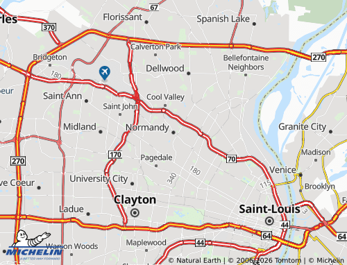 Mapa MICHELIN Normandy - ViaMichelin