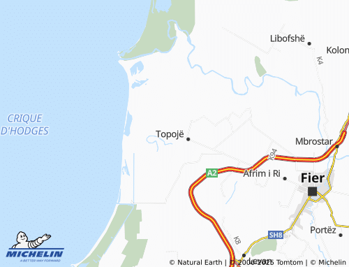 MICHELIN Grykë map - ViaMichelin