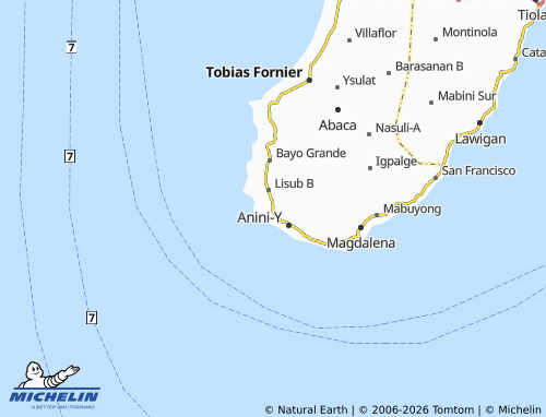 MICHELIN Talisayan map - ViaMichelin