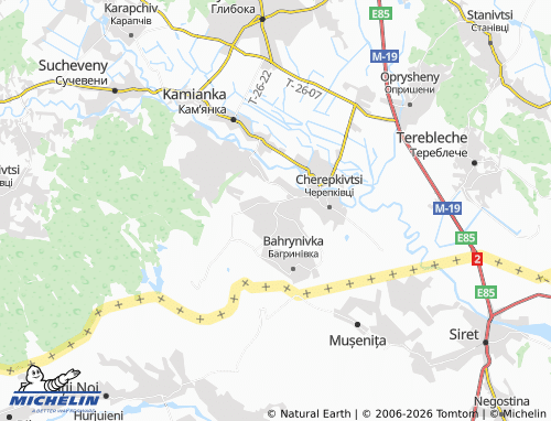 Mappa MICHELIN Staryi Vovchynets - ViaMichelin