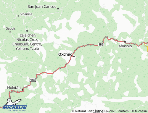 Mapa MICHELIN Oxchuc - ViaMichelin