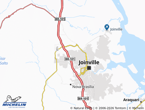 Mapa MICHELIN Costa e Silva - ViaMichelin