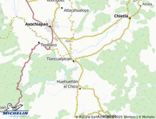 MICHELIN San Miguel del Milagro map - ViaMichelin