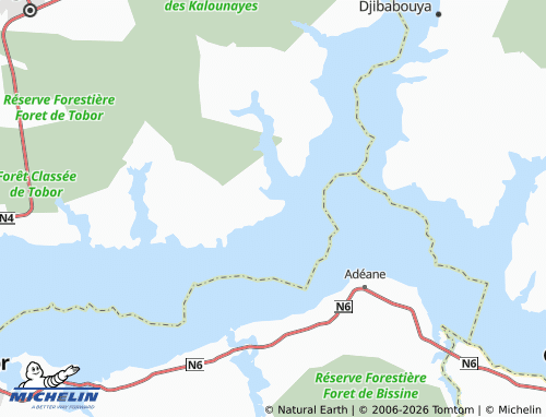 MICHELIN Tapilane map - ViaMichelin