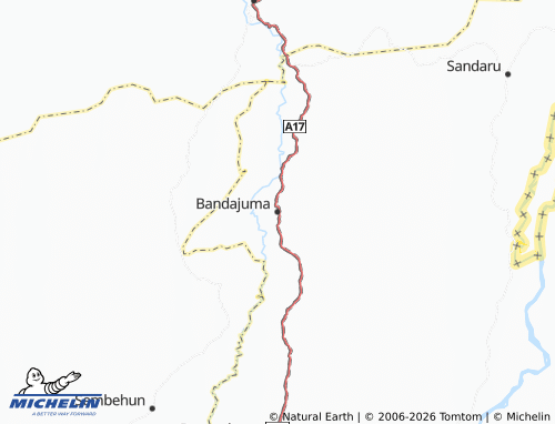 Mappa MICHELIN Bandajuma - ViaMichelin