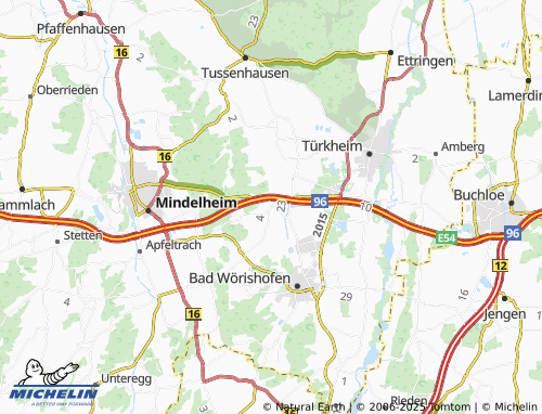 MICHELIN Kirchdorf map - ViaMichelin