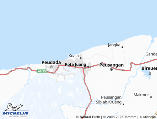 Kaart MICHELIN Cot Trieng - ViaMichelin
