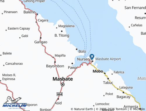 MICHELIN Batuhan map - ViaMichelin