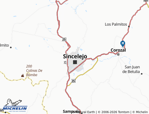 Kaart MICHELIN El Cabrero - ViaMichelin