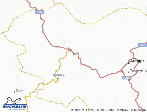 Mappa MICHELIN Çiğnir - ViaMichelin