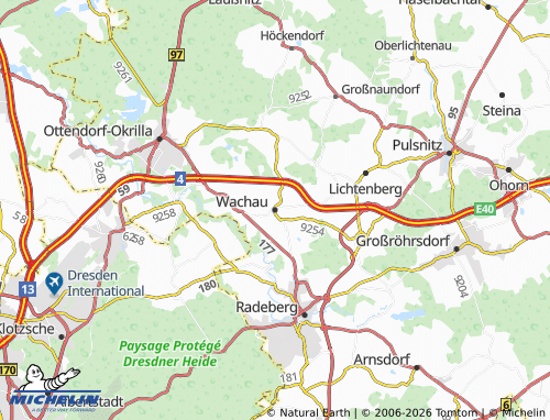 MICHELIN Wachau map - ViaMichelin