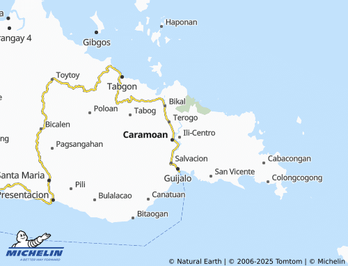 MICHELIN Binanuahan map - ViaMichelin