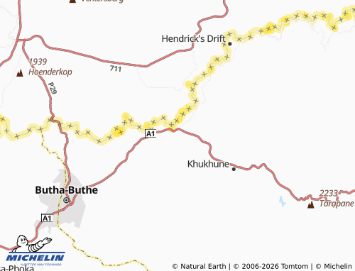 MICHELIN Ha Marakabei map - ViaMichelin