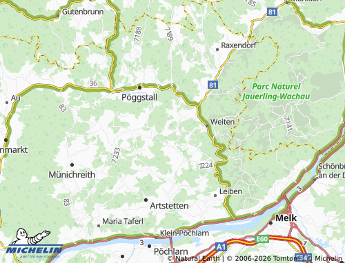 MICHELIN Jasenegg map - ViaMichelin