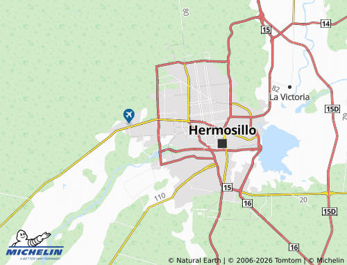 Mappa MICHELIN Villa de Parras - ViaMichelin