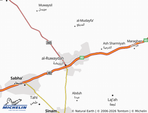 MICHELIN Industrial Area map - ViaMichelin
