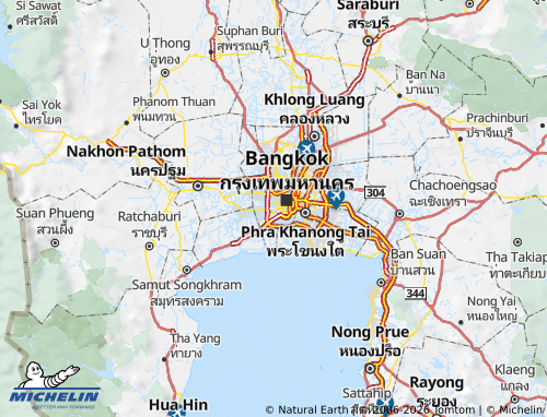 MICHELIN-Landkarte Phasi Charoen - ViaMichelin