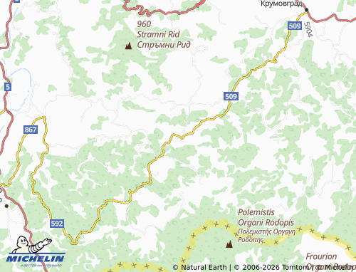 Mappa MICHELIN Tokachka - ViaMichelin