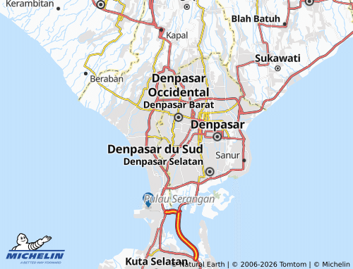 Mappa MICHELIN Tegal Harum - ViaMichelin